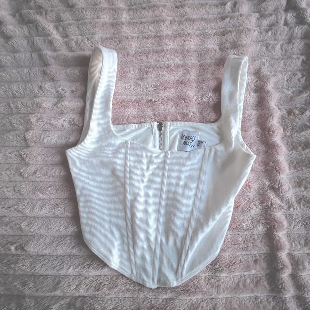 White Princess Polly Corset Top